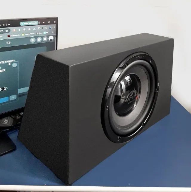 Caixa Subwoofer 12 polegadas Hinor carbono 450, Sete Lagoas, Envio todo BR - Foto 5