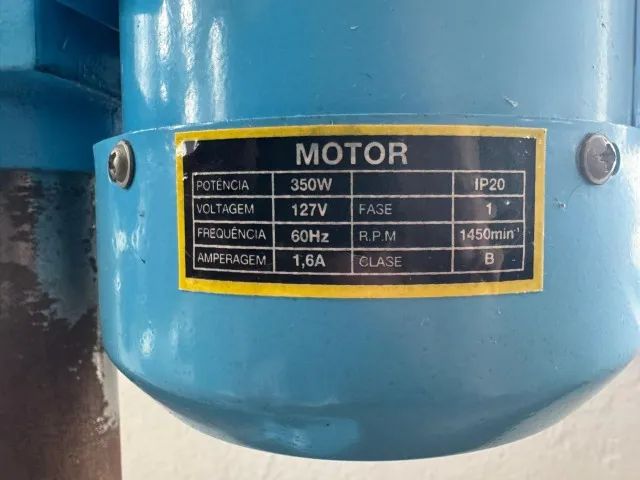 Furadeira de Bancada Gamma Ferramentas G2320/Br2 Azul - Foto 5