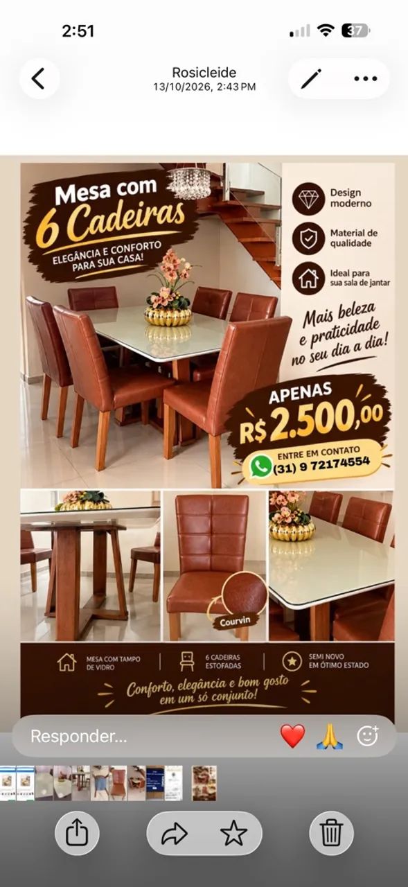 Mesa de jantar