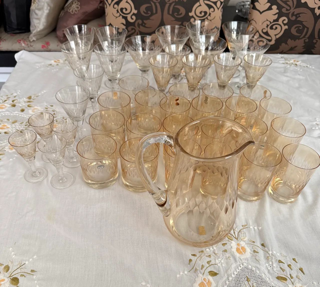 Jogo de cristal Hering  - Foto 2