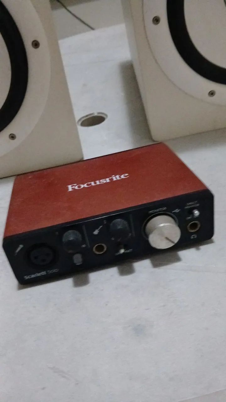 Placa de Áudio Scarlett Solo 2nd Gen