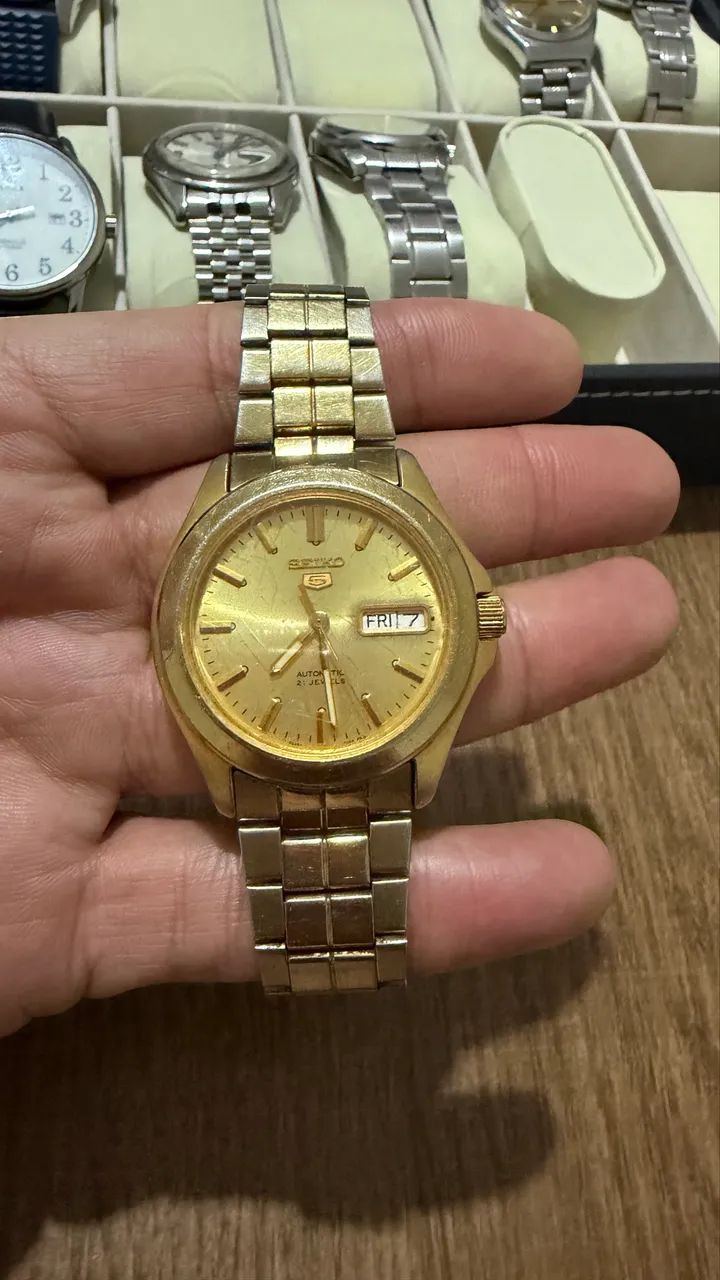 SEIKO 5 SNKK98 AUTOMATIC FUNDO TRANSPARENTE  - Foto 5