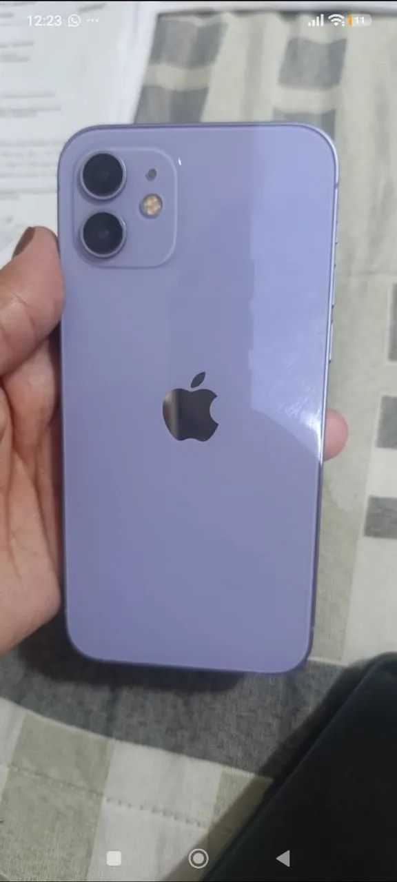 Vendo iPhone 12 64GB - Lilás ? - Foto 2