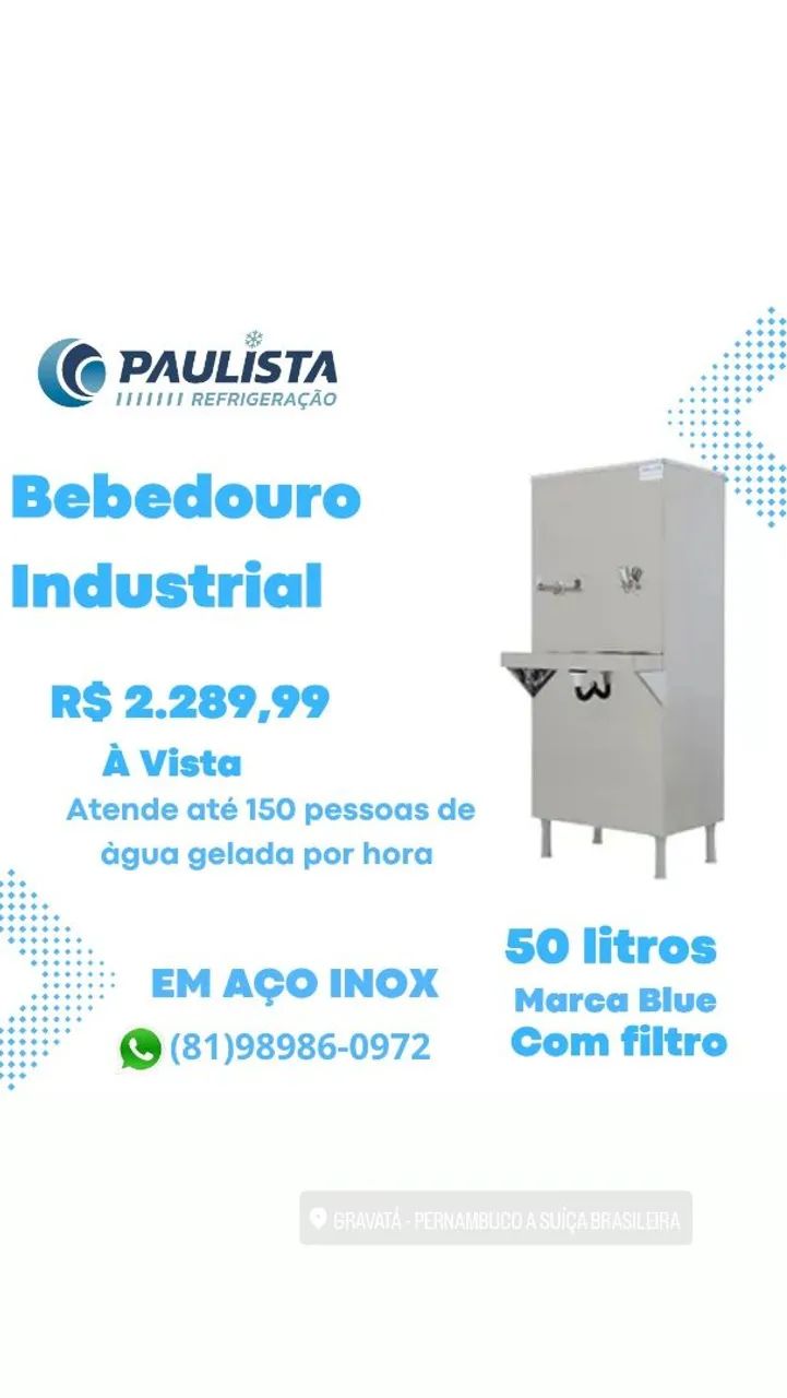 Bebedouro 50 litros 