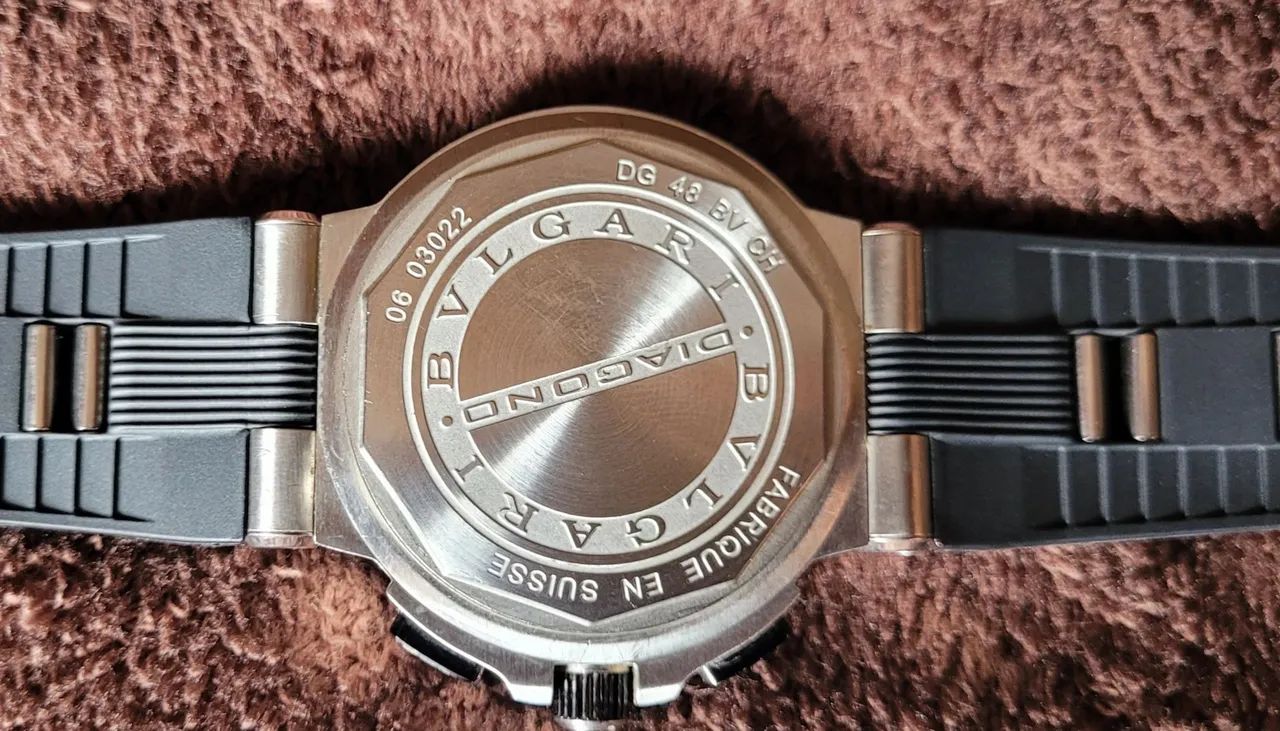 RELÓGIO BVLGARI TODO FUNCIONAL! CRONÓGRAFOS FUNCIONAM! - Foto 5