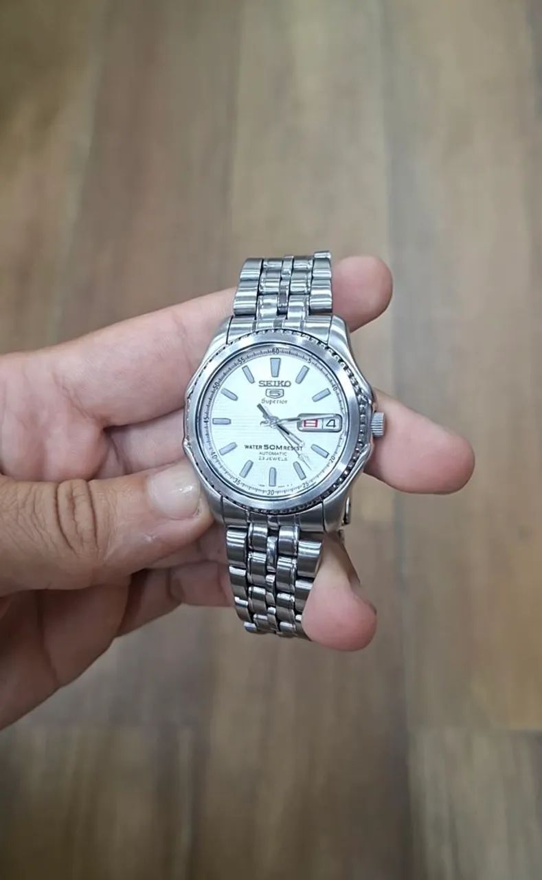 Seiko 5 Superior com Caixa - Foto 4