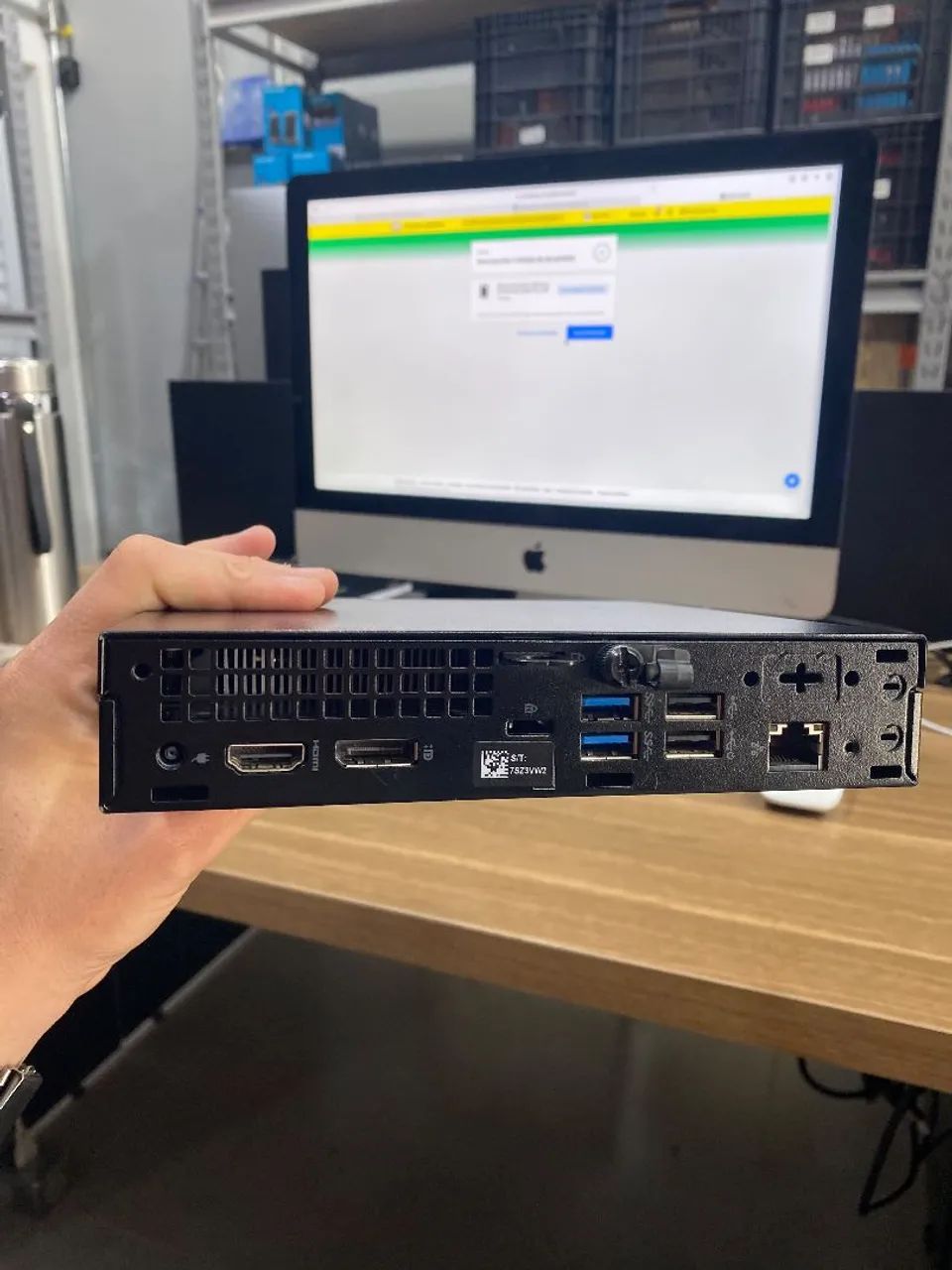 Mini Pc Dell i5 8ª 16GB NVMe 256GB - Foto 3
