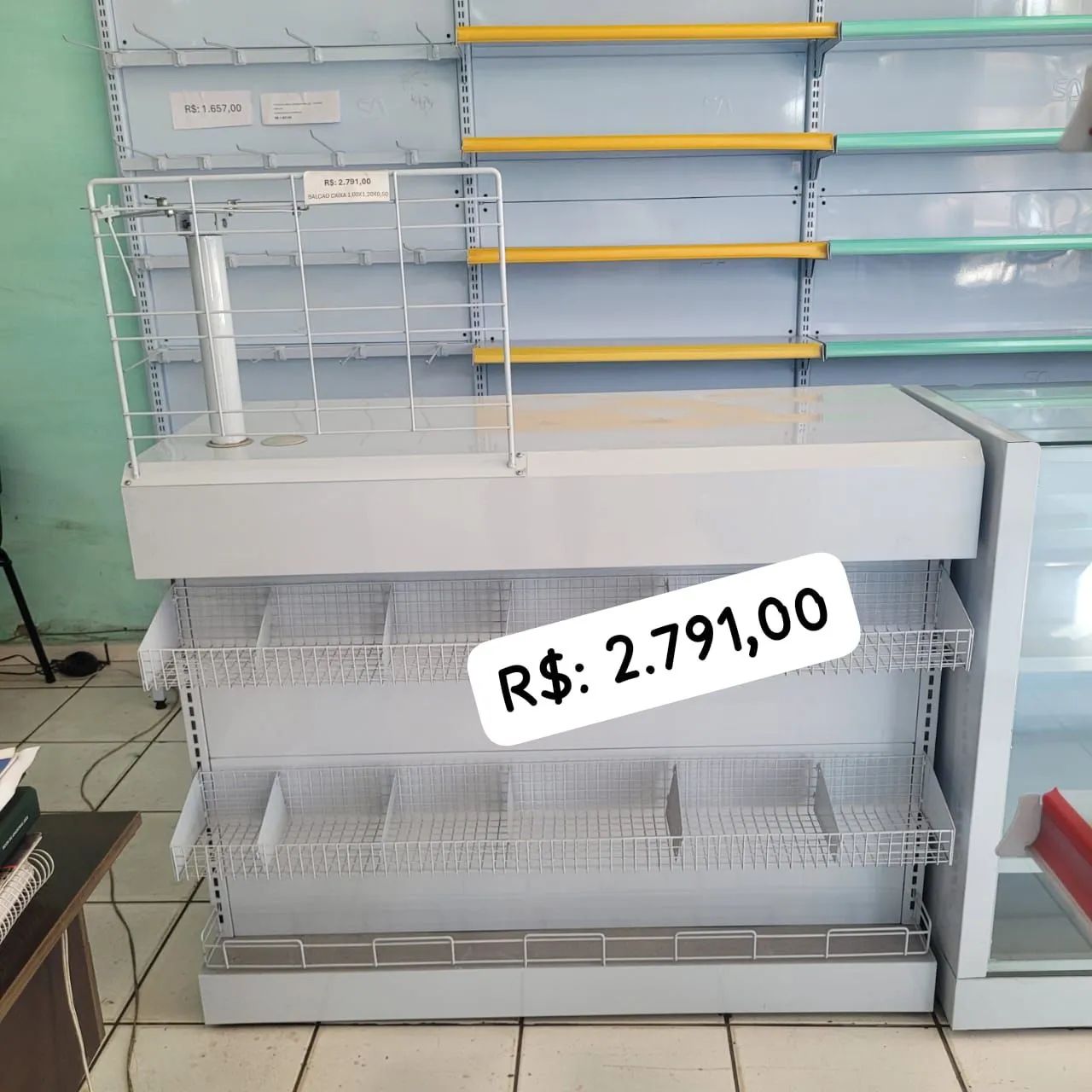 Balcão caixa 