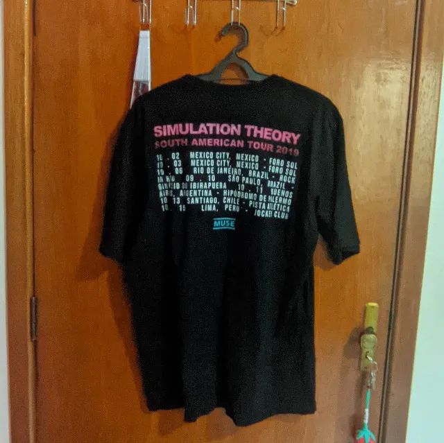 camiseta muse show simulation theory 2019  - Foto 2
