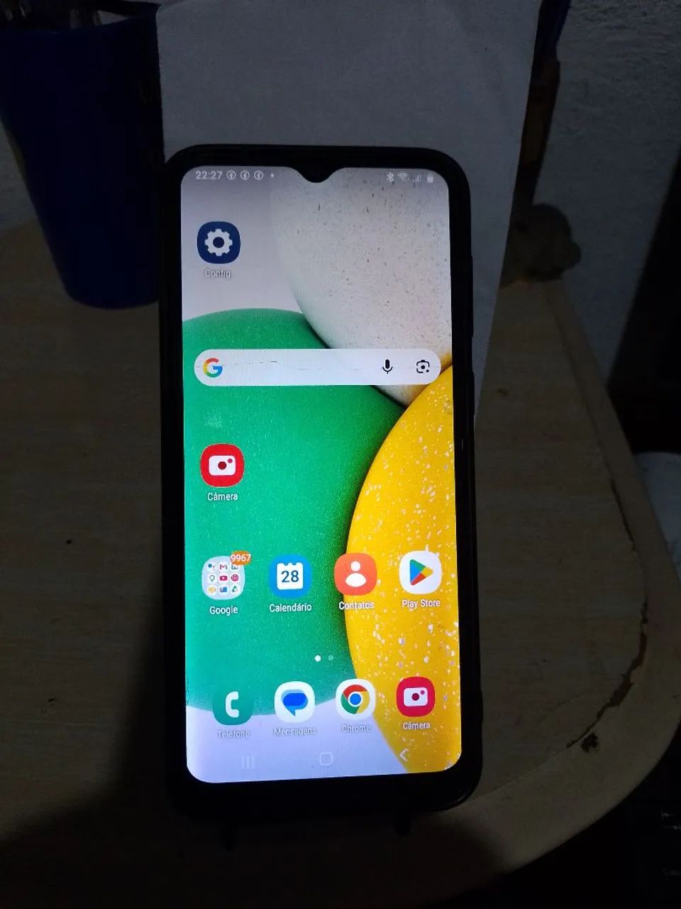 Samsung A03 Galaxy um smartphone básico com tela 6,5 polegadas e memória ram 2 GB 