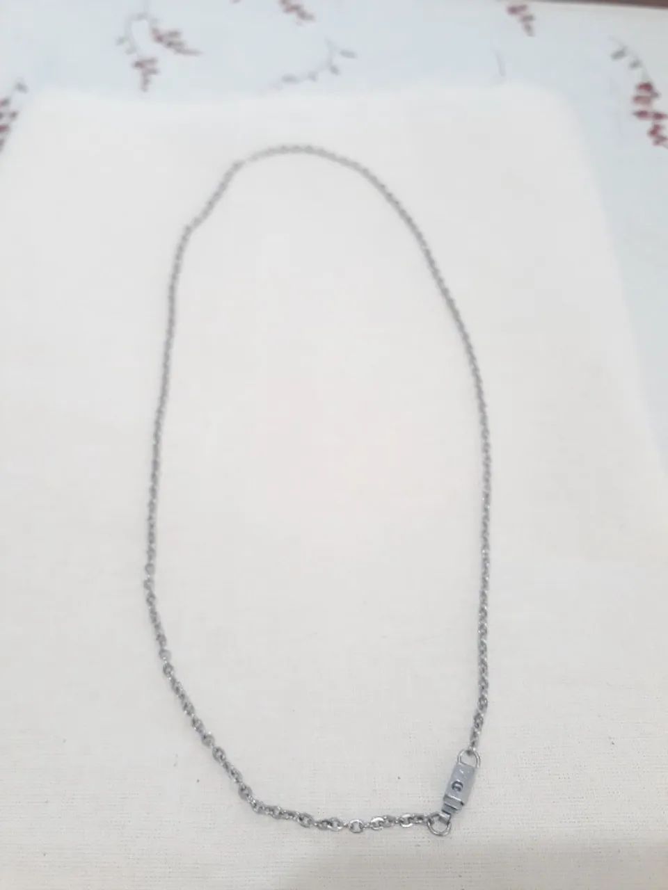 Cordão corrente aço inoxidável  - Foto 4