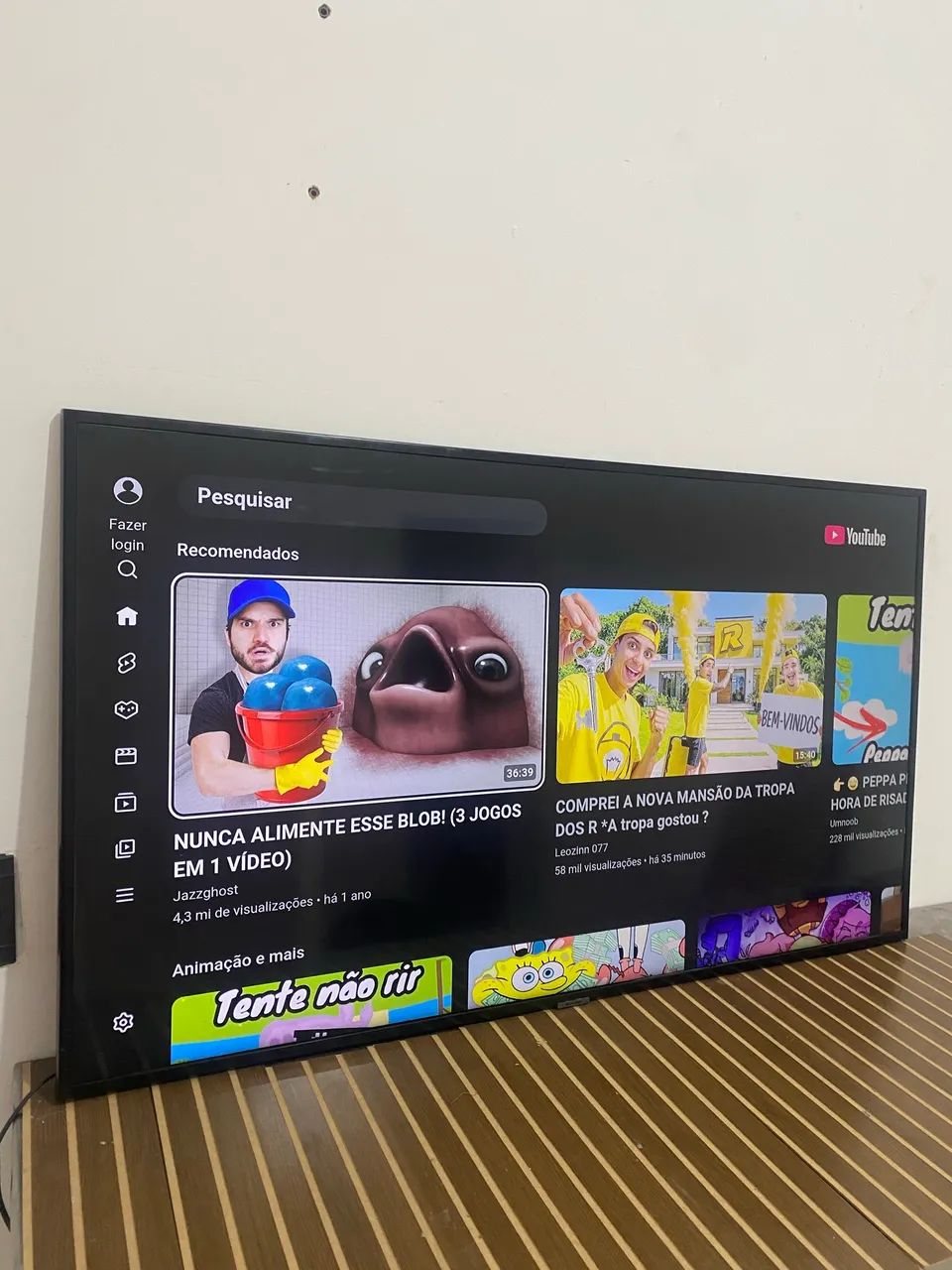 Tv Samsung 50 polegadas Smart 4k funcionando perfeitamente  - Foto 2
