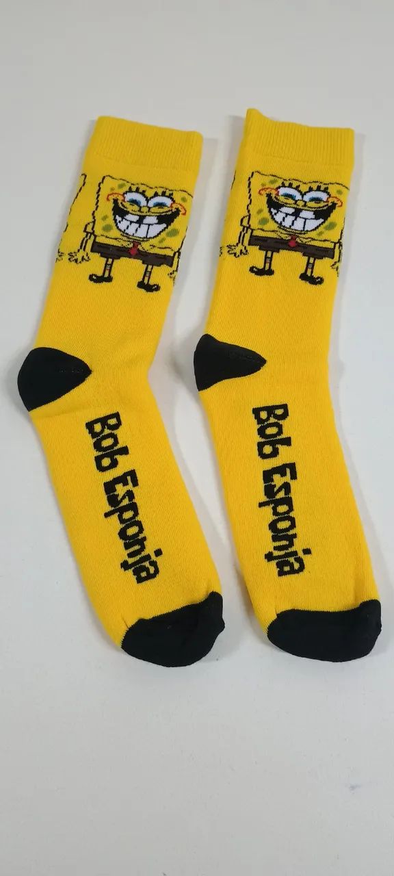 Meia Spiderman Bob Esponja  - Foto 4