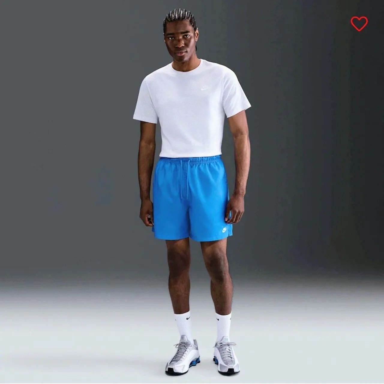 Bermuda Nike Club Flow Azul - Foto 4