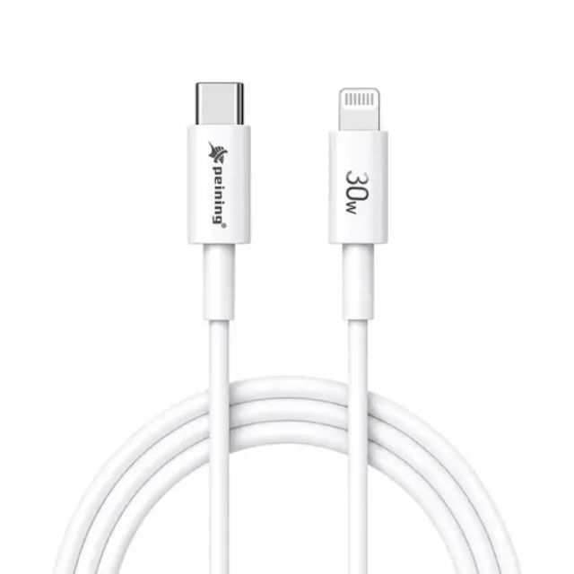 Cabo Turbo USB-C para Lightning 30W 1M PEI-J132-4 - Peining  - Foto 2