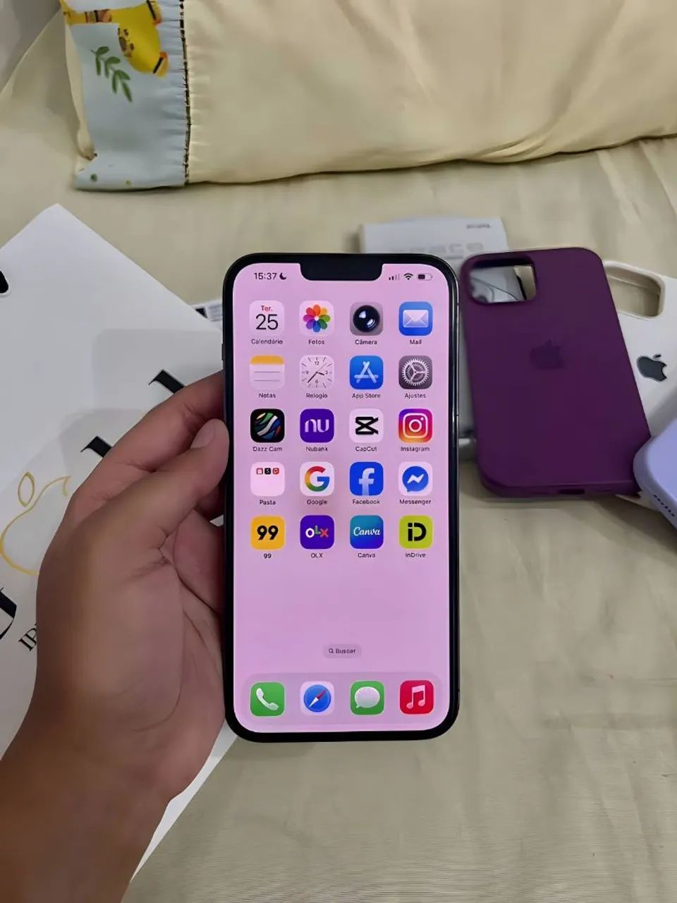 iPhone 13 pro max 128 gigas com NF de compra  - Foto 3