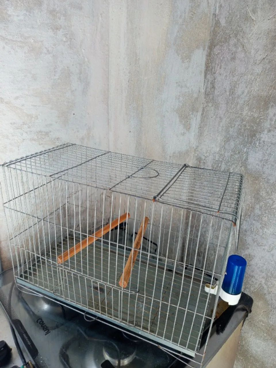 Gaiola criadeira com bebedouro  - Foto 3