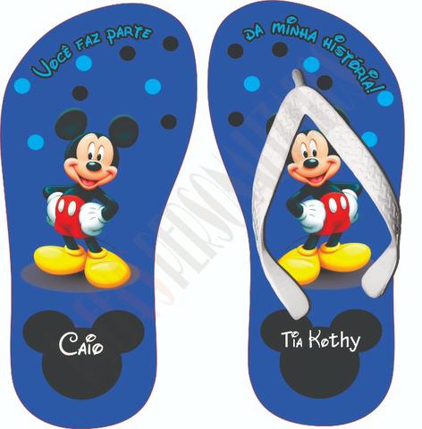 Chinelos Personalizados Infantis