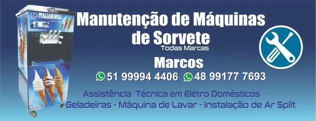 Comsertos de maquinas de sorvetes