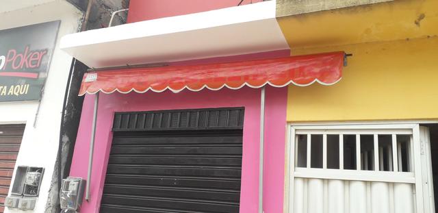 Toldo para ponto comercial