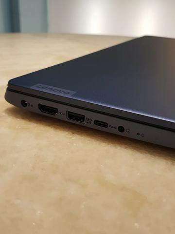 Notebook Lenovo 2018 Azul 15.6 i3 8ª Geração 8GB Ram 128 SSD - Novo - Foto 4