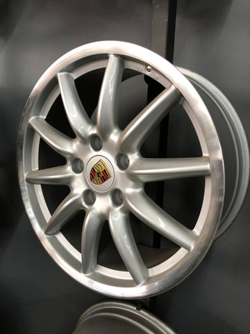 Rodas Originais Porsche 19 5x130 Duas talas - Foto 2