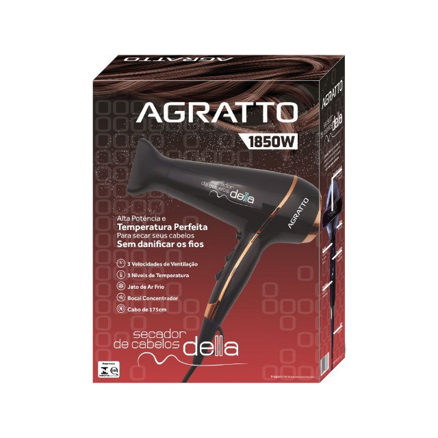 Secador de Cabelos 1900w Della Agratto - Foto 3