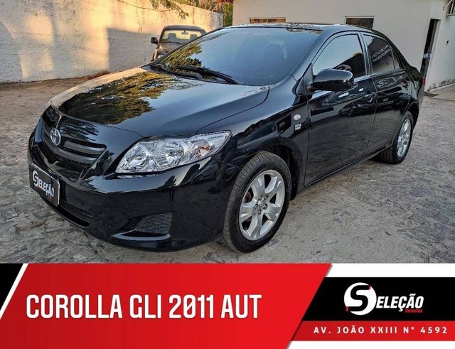 COROLLA 2011/2011 1.8 GLI 16V FLEX 4P AUTOMÁTICO