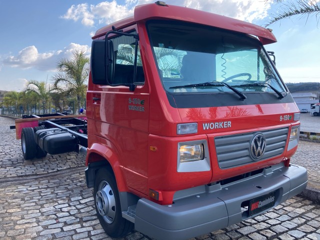 CAMINHÃO VW 9150 CARROCERIA BAU PRANCHA