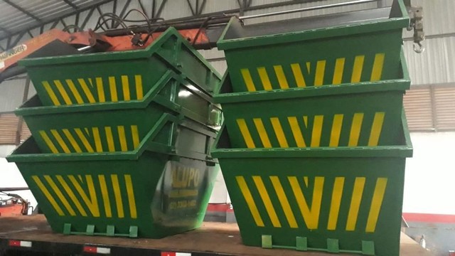 Fabrica de Caçamba para entulho e Contêiner  - Foto 4