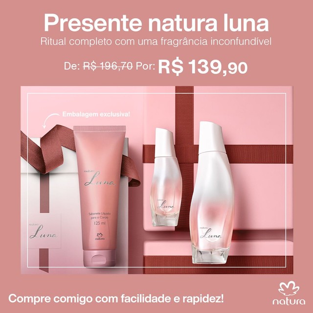 Luna Tradicional kit NATURA *brilhomanauara*