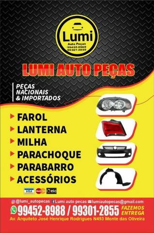 Farol Gol Saveiro Parati G3 Mascara Negra  - NOVO!! - Foto 3