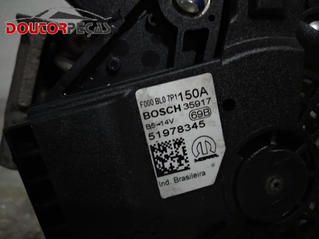 Alternador Jeep Renegade 2016 51978345   - Foto 4