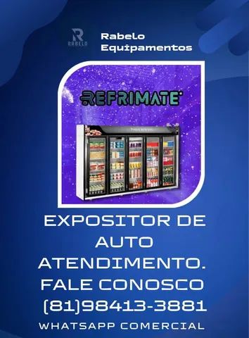 Balcão Expositor Auto serviço para frios e laticínios com 3 e 5 portas  - Foto 5