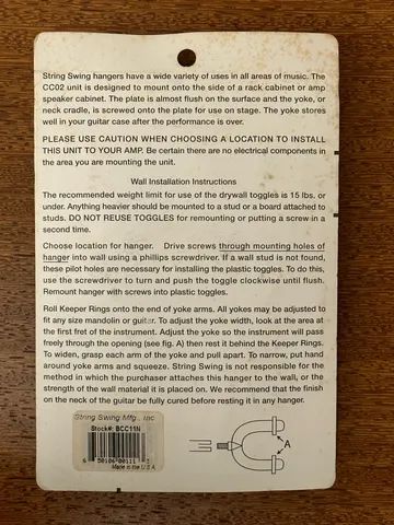 Suporte para Violão/ Guitarra String Swing, metal,lacrado. - Foto 4