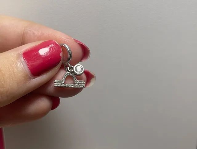 Pingente Life Signo Libra Topázios 