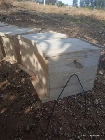 Caixa padrao longstroth feitas de pinus,sob demanda  - Foto 6