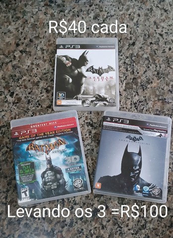 Batman pra Playstation 3 - Videogames - Santo André, Cariacica 1170546186 |  OLX