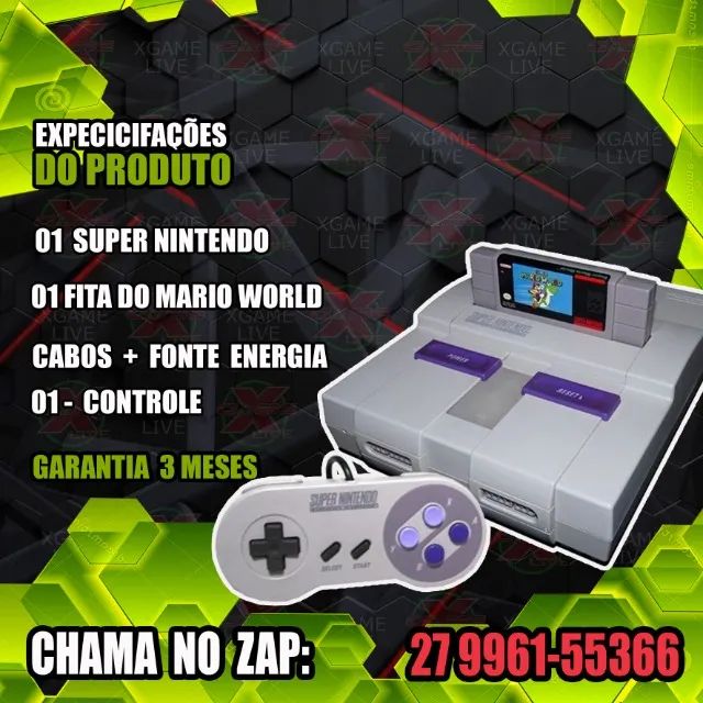 Video game super mario  +485 anúncios na OLX Brasil