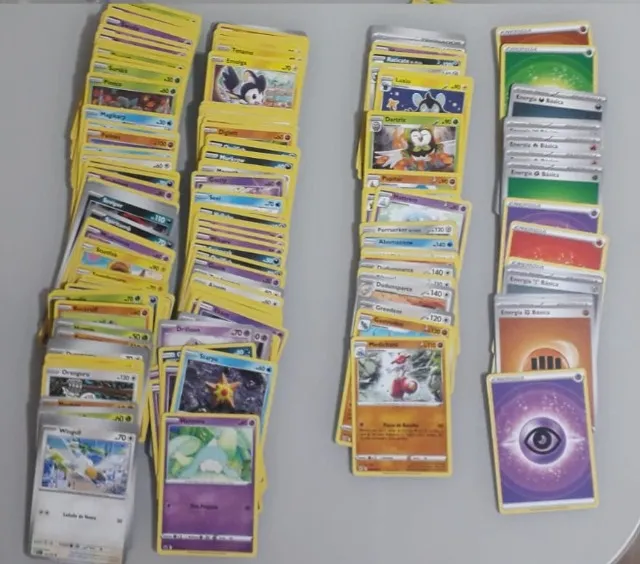 Lote 50 cartas originais aleatórias Pokémon - Sem repetidas em