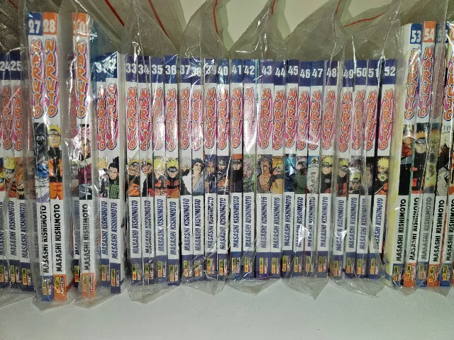 Naruto Completo 1-72 Primeira Edição (30 volumes lacrados