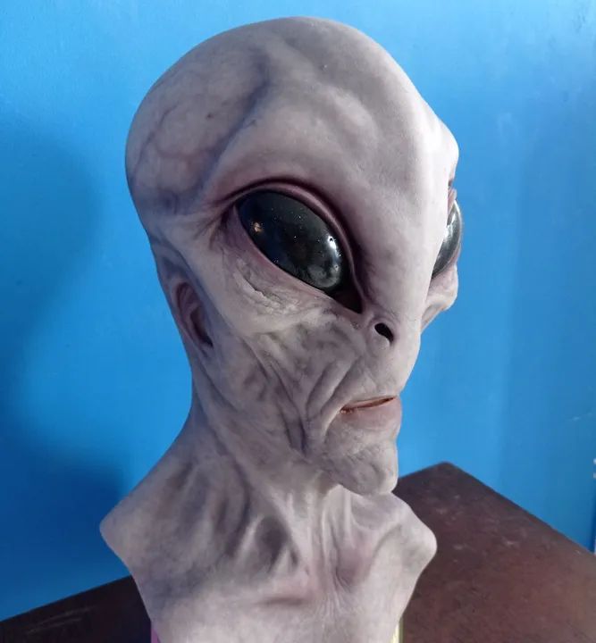 Máscara Alienígena silicone realística importada EUA  - Foto 2