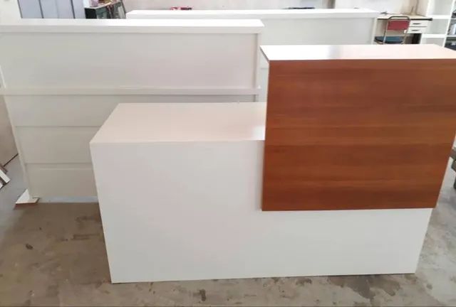 balcão para recepção live reto simples - Foto 2