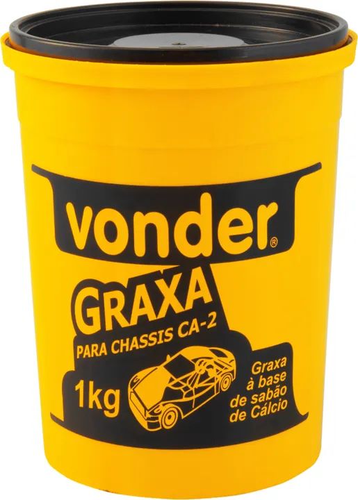 Graxa para chassis CA-2 NLGI 2 - 1 kg, VONDER 