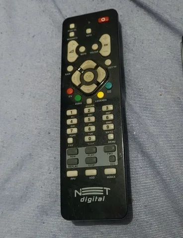 Controle remoto NET Original usado.