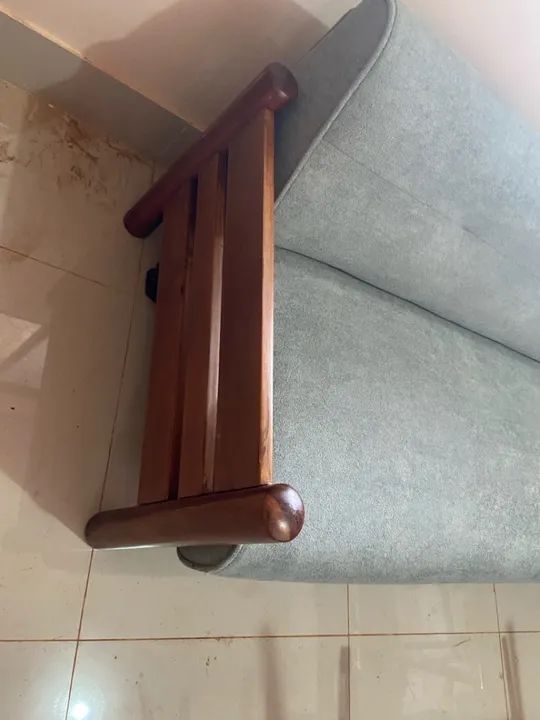 Sofá três lugares reformado  - Foto 3
