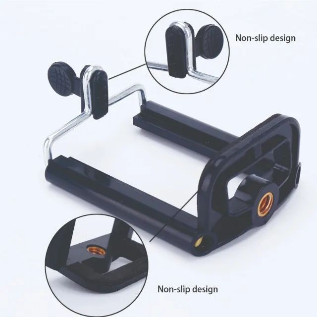 Mini Tripé Universal Alumínio Com Suporte Para Celular (novo) - Foto 4