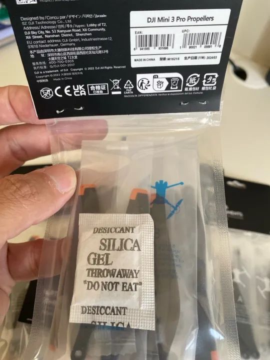 Helices originais mini3, mini 3 pro e mini 4 pro - Foto 4