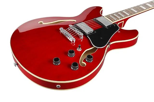 Guitarra Ibanez AS73-TCD Transparent Cherry Red - Foto 2