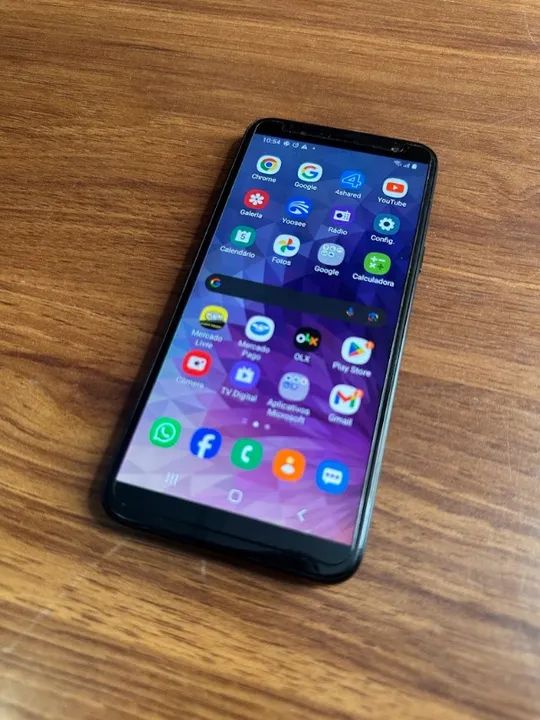 amsung galaxy j6 tv digital dual chip 32gb 2 gb ram octa-core reconhecimento facial impres - Foto 3